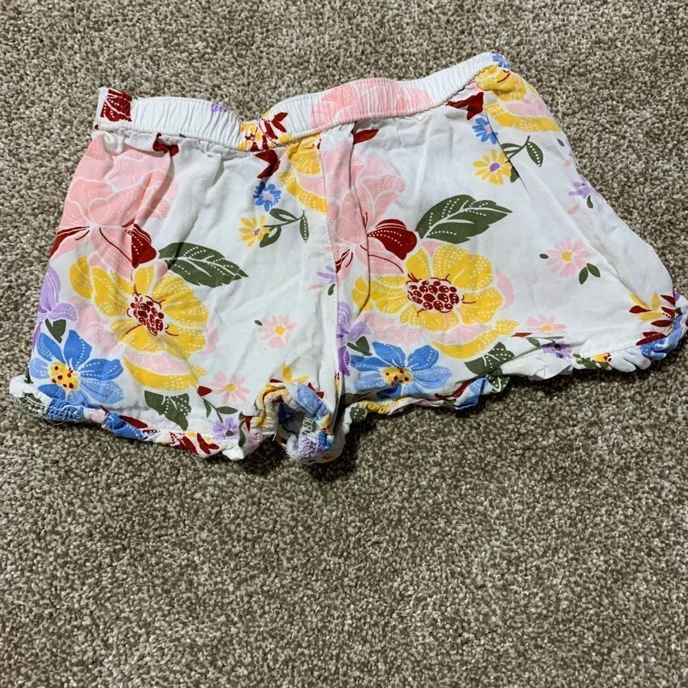Carter's Flowy Floral Print Shorts - 3T